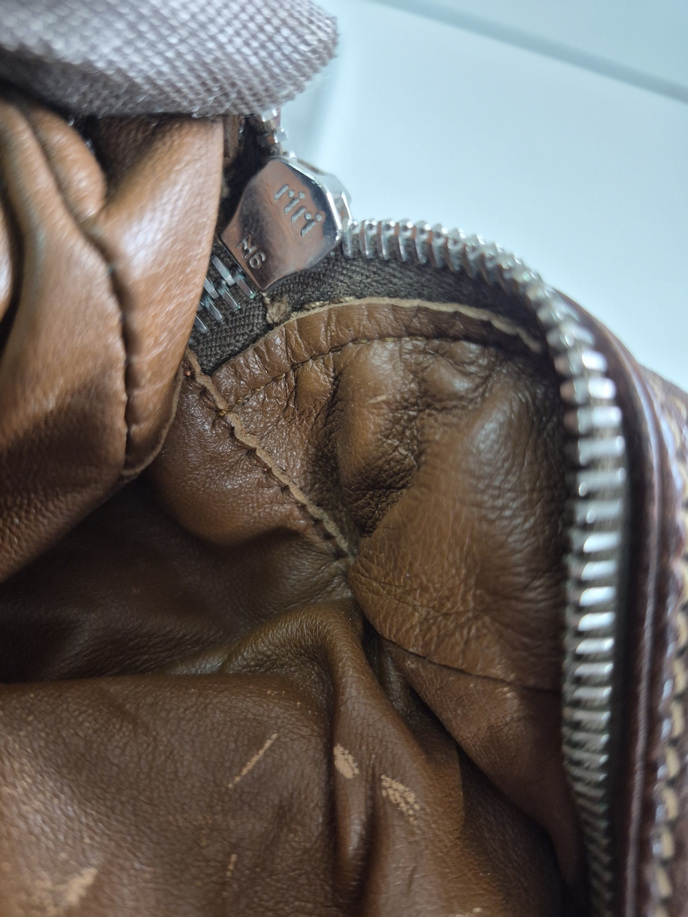 Prada Cargo Brown Leather Shoulder Bag - Picture 11 of 12